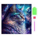 Rhinestone'i maalimine Loomade ujuk 5D t&auml;ispuur L&auml;ikiv kivikivi v&auml;rviline isetegemise kunst K&auml;sit&ouml;&ouml; Seinakaunistus Rhinestone'i mosaiikmaaling Kingitused D