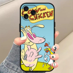 Multikas Lehm ja Kana Telefoni&uuml;mbris Xiaomi 10 12 Poco M3 X3 Nfc Redmi 10 11S Lite Ultra 4G 5G jaoks Must Pehme Kest Xiaomi12PRO5G