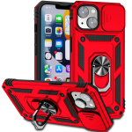 Armor p&otilde;rutuskindel magnetr&otilde;nga aluse &uuml;mbris iPhone15 13 12 11 14 Pro max X XR XS Max 12 13Mini 14Plus tagakaane Funda jaoks For IPhone15 Pro Max punane
