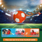 Curve Swerve Soccer Ball Magic Football M&auml;nguasi Suurep&auml;rane kingitus lastele, mis sobib suurep&auml;raselt &otilde;ues jalgpallitreeninguteks v&otilde;i -m&auml;ngudeks