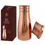 Copper Designer Copper Water Bottle | Kannud | Veekann | Magamistoa purk | Voodi&auml;&auml;rsed pudelikarahvinid trumli/klaasiga