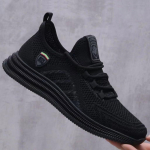 S&uuml;gisesed hingavad Flyknit v&otilde;rgust Tide kingad Meeste sport vabaaja mugavad jooksujalatsid teismeliste meeste kingad 44 must
