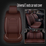Universaalne 5 komplekti Auto Seat Cushion Nahk 5 istekohta Universaalne Autoistmekate Veekindel autoistme kate