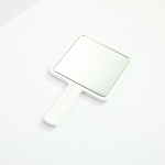 K&auml;epide Mirror Square Makeup Mirror Handheld Vanity Mirror Hand Mirror meik must