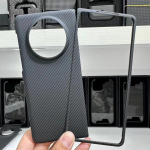 Kevlarist &uuml;li&otilde;huke kiudtelefonikate Huawei Mate X3  X5 X2 XS2 Fold Mattle Luxusy Frostitud Ehtne s&uuml;sinikkiud P&otilde;rutuskindel Mate X5 must