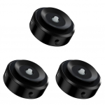 Vaakum-adsorptsiooniga imikork ja magnetiline autotelefoni hoidik iPhone 15 jaoks (Must)