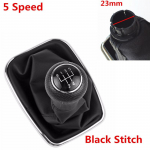23 mm Volkswagen VW 1999-2004 Golf 4 IV MK4 GTI R32 Bora Jetta 5/6 kiirusega auto k&auml;iguvahetuse nupu kangi pliiatsi gaitori pakiruumi katte korpus 5 Speed