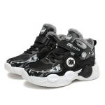 Laste Talvised Libisemisvastased ja Kulumiskindlad Kr&otilde;pskinnitusega Pl&uuml;&uuml;sist Soojustusega Moekad Spordi- ja Vabaaja Puuvillased Saapad Lumisaapad 30 must/punane