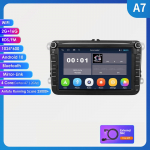 Autoraadio Hizpo 8 tolli Android AutoRadio jaoks Volkswagen VW Passat B6 B7 CC Tiguan Touran Golf Polo Skoda Seat Carplay Multimeedia GPS 2din Audio Video 4Core 2GB 16GB