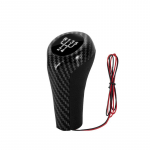 5/6-k&auml;iguline manuaalne LED k&auml;igukangi nupp nahkkattega k&auml;igukangi k&auml;epide BMW X1 X3 X5 E90 E91 E92 E93 E30 E36 E46 F30 jaoks