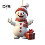 1 paar J&otilde;uluvana ripatsid Akr&uuml;&uuml;l V&auml;rvilised rippuvad j&otilde;ulukaunistused Klassikalised j&otilde;uluvana p&uuml;hadekaunistused Kingitused s&otilde;pradele perele A