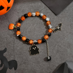 Halloweeni kuumalt m&uuml;&uuml;dav l&otilde;hkemuster kristallhelmestest k&auml;ev&otilde;ru k&otilde;rvitsa lossi nahkhiire ripats k&auml;ev&otilde;ru DIY kummitusfestivali tarvikud