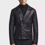 AL KHALID Ehtne Lambanahast Racer Biker Jakk Elegantne UUS Meeste Jakk 100% Ehtne 3XL must