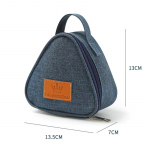 1 tk kaasaskantav kolmnurkne isolatsioonikott Mini alumiiniumfooliumist &otilde;pilaste l&otilde;unakott