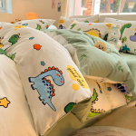 Printsessi armas puuvillane neljaosaline komplekt, puhtast puuvillast tekikate, voodipesu tekikate, &uuml;hiselamu kolmeosaline komplekt 1.2m bed
