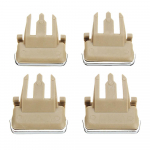 4x Auto Keskkonsooli A/C &Otilde;hutusava Labade Viil Kliimaseadme Leht Klambrid Toyota Corolla jaoks 2004-2007 2008 2009 2010 must