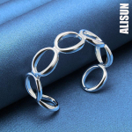 925 h&otilde;bedast &uuml;mmargune O k&auml;ev&otilde;ru Moodsad pulmaehted 58MM