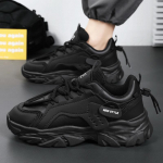 2024. aasta uued meeste luksuslikud platvormtossud Moodsad Meeste jooksujalatsid Suurenenud hingavus Meeste kingad Paelad Zapatillas De Hombre 39 valge