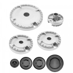 1 komplekt Ahi Gaasipliidi P&otilde;leti Gaasipliidi P&otilde;leti Korgid Uuendatud Pliidi Kaas Uus Kroonleegi Kork Concave Surface