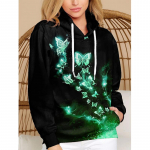 Butterfly 3D prinditud pusad Naiste mood vabaaja t&auml;navar&otilde;ivad kapuuts Suured pulloverid kapuutsiga kampsunid laste topid riided S