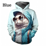 Lahedad kujundused Kassi graafiline kapuuts Meeste riided 3D-prindiga Naljakad Laste kapuutsid Naiste Harajuku mood Y2k Pullover Pusa kapuuts S