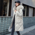 L&auml;ikiv puuvillane p&uuml;stkraega jope naistele, talvine, v&ouml;&ouml;koht on kitsas, soe, keskmise pikkusega XS khaki