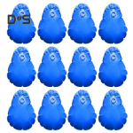 1/6/8/12/16 tk Basseini kattekaalud Lekkimiskindlad Talvised Basseini presendi kaalud Rippuv kott konksuga K&uuml;lmakaitse Paks PVC Veekotid Maapealse basseinikatte jaoks 12pcs tumesinine v&auml;rv