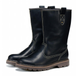 Nahast Meeste Saapad K&otilde;rged Saapad Lehmanahast Martin Saapad Meeste V&auml;listingimustes Mongoolia Saapad Hobusesaapad Kauboi Saapad Hingavad ratsusaapad 45