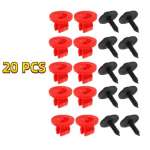 20 TK Mootori p&otilde;hjakaitse katte klambrid kruvid Volvo V50 C30 jaoks, Jaguarile, Ford Focus II 04-11 jaoks, C-max 03-10 jaoks, Mondeo Mk3 00-07 jaoks