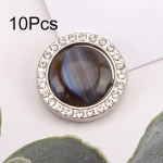 10 tk &Otilde;mbluseta Vintage Style Libisemisvastane Vastupidav sulamist R&otilde;ivaste Aksessuaarid DIY &otilde;mblemine Magnetic Suction Pearl Button S&auml;rginupp 10pcs