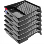 KADAX Kuweta malarska Na Wałek Farba 320 mm Czarna 6szt