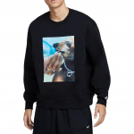 Nike Sb Crew Neck Pullover Mugav moodne dressipluus Unisex dressipluus must HQ3038-010 S
