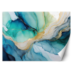 Tapeet Akvarellabstraktsioon sinine 100x70 sinine