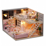 P244 Kingitus DIY Nukumaja 3D Stereo Manuaalne Mudel Montaažimaja Loov Puidust S&uuml;nnip&auml;evakingitus M&auml;nguasi