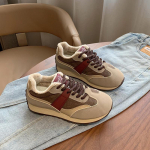 Korea sametist Forrest Gump naiste jooksujalatsid - 2024 talve v&auml;ljaanne 40 pruun