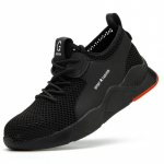 Meeste aastaringsed terasest turvajalatsid, purunemis-/torkamisvastane, hingav Big G Weave, kummist tald 49 must