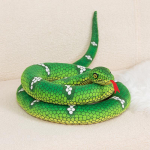 Madu Roheline Madu Pruun Madu Palusm&auml;nguasi Fotostuudio Foto Rekvisiidid Loomaaed Madu Nukk Kaunistus 190cm 0.4kg green