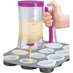 Distributeur de nourriture - ZGEER - Entonnoir manuel - 900 ml - Plastique - Transparent puhas