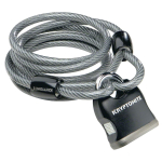 KRYPTONITE Lukk Cryptoflex 818 Kaabellukk & black