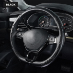 1paar s&uuml;sinikkiust nahast auto roolikaas 1K mikrokiust nahast PVC rattav&otilde;imendi kate libisemiskindel universaalne