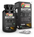 BEST CHOICE NUTRITION Biotiin Maksimaalse Tugevusega Juustele, Nahale ja K&uuml;&uuml;ntele 10000 mcg Biotiini (30 kapslit)