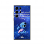 Coque Samsung Galaxy S25 Ultra Stitch disney stitch mignon Ohana means family Maniacase