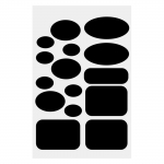 Isekleepuvad parandusplaastrid Veekindlad plaastrid V&auml;limatkavarustuse remondikomplekt sulejopetelkide magamiskottide jaoks 3