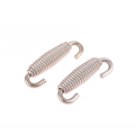 2tk roostevabast terasest universaalsed summuti v&auml;ljalaskevedrud veniv vedrukonks mootorratta v&auml;ljalaskes&uuml;steemi summuti vedrud