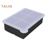 Suur ruudukujuline kaanega j&auml;&auml;kuubikualus Virnastatav ruumis&auml;&auml;stlik j&auml;&auml;masin Lihtne vabastatav viskikokteili j&auml;&auml;kuubikuvormid s&uuml;gavk&uuml;lmiku &uuml;rtide jaoks must