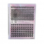 126 kimbukest DIY ripsmepikenduste komplekt D-kurv kohevad &uuml;ksikripsmepikenduste komplekt 3 ml ripsmeliimiga