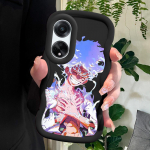 V&auml;rvitud muster Big Wave Edge pehme silikoon materjal Macaron telefoni &uuml;mbris p&otilde;rutuskindel kaitsev kummist &uuml;mbris OPPO Reno Realme jaoks OPPO A52 sinine