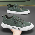 Meeste nahast laudjalatsid, platvormiga, mitmek&uuml;lgsed spordijalatsid, kerged tennisejalatsid, vabaajajalatsid, mugavad libisemisvastased kingad 39 must