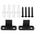 Aidaukse p&otilde;randa juhikuga p&otilde;randale paigaldatavad reguleeritavad, piludeta p&otilde;hja juhiku riistvaraosad