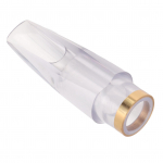 Altsaksofoni huulik Plastikust L&auml;bipaistev &Uuml;mar Serv Asendussaksofoni huulik jaoks